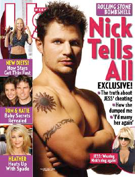 Illustration for article titled Nick Lachey crying, drunk, and shirtless